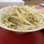 ラーメン もっけだの - 塩トンコツつけ麺ニンニクヤサイマシマシネギの追加ヤサイ（別皿）