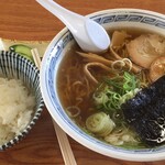 Benten Chiyaya - しょうゆラーメン＆ごはん