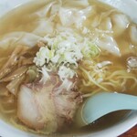 Shoubu tei - 塩ワンタン麺 大盛(税込950円)