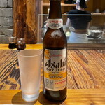 Katsuyoshi - ノンアルコールビール カウンターにはアクリルのパティション