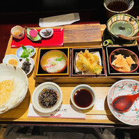 銀座米料亭 八代目儀兵衛 - 三種のお茶漬け 銀シャリ御膳（1,760円）