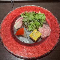RISTORANTE Orobianco - 前菜盛り
