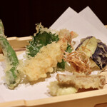 玄水 - 天ぷら盛り合わせ