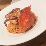 ESPRESSO D WORKS - 渡り蟹のトマトクリーム リングイネ