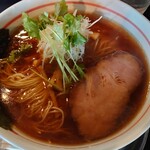 麺坊 ひかり - ゆずそば（醤油）見た目も端正な感じ