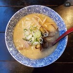 麺酒場 かぐや - とんこつ塩らーめん