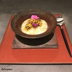 カーサ・デル・チーボ - HERMÉS蟹とﾄﾋﾟﾅﾝﾌﾞｰﾙのｽﾌｫﾙﾏｰﾄ､焼ﾄｳﾓﾛﾓｼとﾌﾞﾛｰﾄﾞ