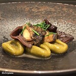 カーサ・デル・チーボ - ｱﾜﾋﾞとｱﾜﾋﾞの肝を練り込んだﾆｮｯｷ