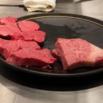 鉄板焼 但馬 - 本日のお肉