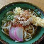 道の駅河野 - 天ぷらうどん 650円
