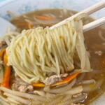 あもん - みそラーメン の麺