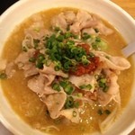 麺処若武者 本店 - 辛肉味噌ラーメン¥850