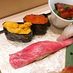 梅丘寿司の美登利 - ⚫大トロ、いくら、雲丹
