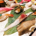Umegaoka Sushi No Midori - ⚫炙りエンガワ