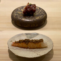 鮨 なんば 日比谷 - 佐島 煮蛸
                    余市 牡丹海老