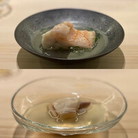 鮨 なんば 日比谷 - 網走 きんき煮付
                    苫小牧 北寄貝