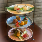 韻松亭 - アフタヌーンティースタイルのキッズプレート