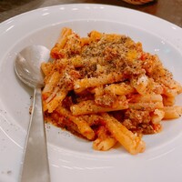 Focacceria la Brianza - ランチのメイン　ボロネーゼのショートパスタ