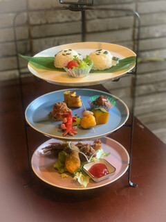 韻松亭 - アフタヌーンティースタイルのキッズプレート