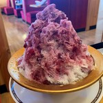 Komeda Kohi Ten - ぶどう氷+練乳…税込650円+70円=720円