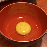 中華そば たた味 - 生卵 50円。