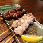 新宿うな鐵 - バラ、白バラ