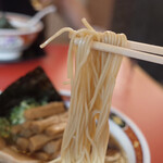 中華そば 麺や食堂 本店 - ストレート細麺