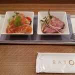 BATON - 前菜２点。