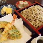 吉敷 末広 - 料理写真:１番人気の末広御膳！天ぷら、玉子焼きも出来たてです！