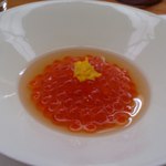 寿司割烹 魚紋 - 先付け。