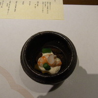 大志満 椿壽 丸ノ内店 - 先付　海老と六条麩の白かけ