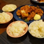 Bishamon - 唐揚げはオンライスで食べるべし！