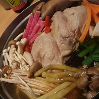 しゃぶしゃぶ KINTAN 代官山本店 - 参鶏湯
