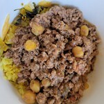 SPICY CURRY 魯珈 - 鴨キーマ～鴨挽き肉とひよこ豆に特製ソースを添えて～