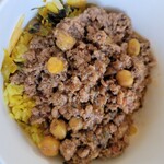 SPICY CURRY 魯珈 - 鴨キーマ～鴨挽き肉とひよこ豆に特製ソースを添えて～