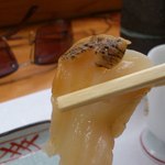 寿司割烹 魚紋 - つぶ貝。リフト(^-^)/