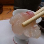 寿司割烹 魚紋 - 甘鯛。リフト(^-^)/