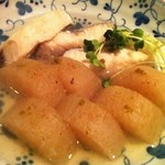 産直屋 たか - 【2012年10月再々訪】能登の石ナギの塩煮