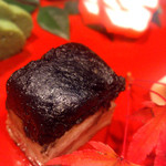 沖縄懐石 赤坂潭亭 - 東道盆の1品、ミヌダル