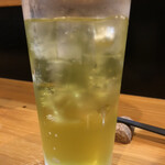 林屋 - 玉露入りお茶割り　380円