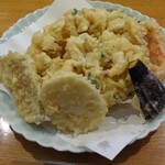 光村 - かき揚げ二人前