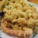 光村 - かき揚げ二人前