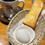 Komeda Kohi Ten - ✨たっぷりコメダブレンド＆ロハのトーストと茹で卵✨