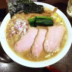 金町製麺 - 豚骨魚介そば