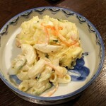 金町製麺 - ポテサラ＆マカロニサラダ