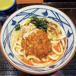 Marugame Seimen - ジビ辛麻辣担々うどん(並)　690円