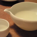 蕎麦ひら井 - 日本酒　秋田　おちょっこの形が良い！