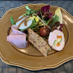 パスタ・ディ・フランコ - 前菜の盛り合わせ