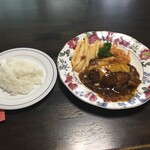 光富久 - チーズハンバーグランチ