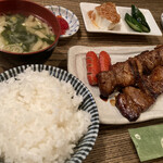 串焼家　まる房ず - チャップ定食1,100円